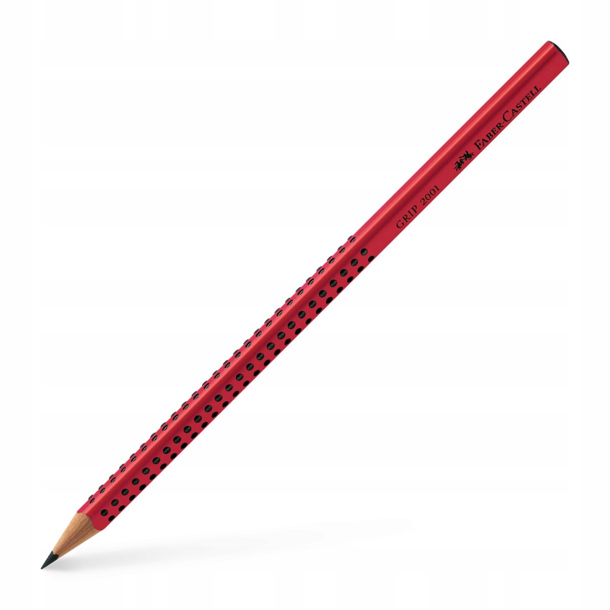 Faber-Castell Tekenpotlood B - Rood, Ergonomisch & Duurzaam