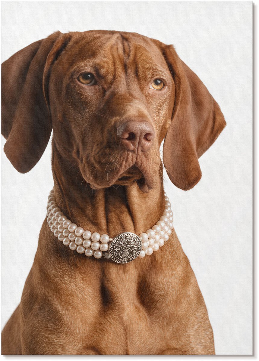 Tulup Polycanvas Wandposter - Vliegtuigmotor, Grijs - A4 - Bruin Wandposter - Rechthoek - Canvasposter - Woonkamer - Klassiek