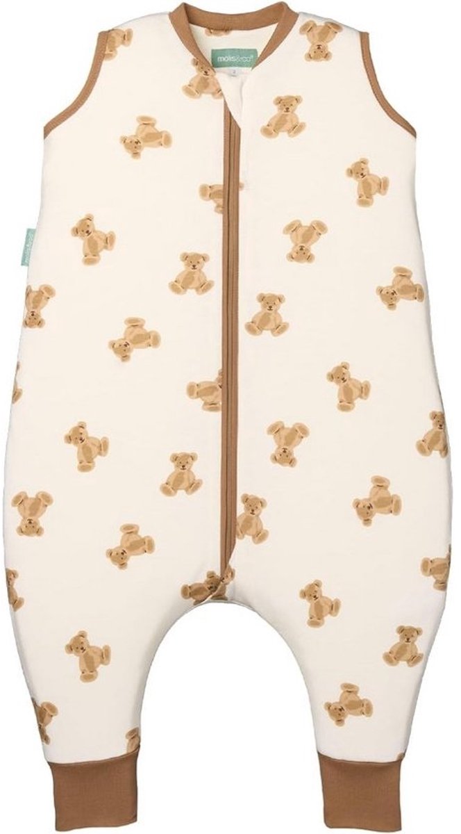Babyslaapzak met voeten - Winterslaapzak - Veilig slapen - Afneembare mouwen - TOG 25 - Winterdieren