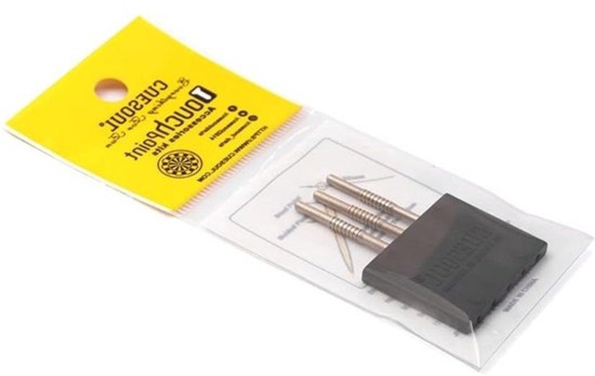 Dart Punten - Stalen Tips - Darts Spelen - Gegroefde Grip - 348 mm - Stijl 1