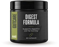 Munch Digest Formula | Appelazijn supplement met Chroom* voor normale bloedsuikerspiegel* & stofwisseling* | Capsules met Appelazijn (Apple Cider Vinegar), Gember, Groene thee & Zwarte peper | 100% natuurlijk & vegan | 60 capsules