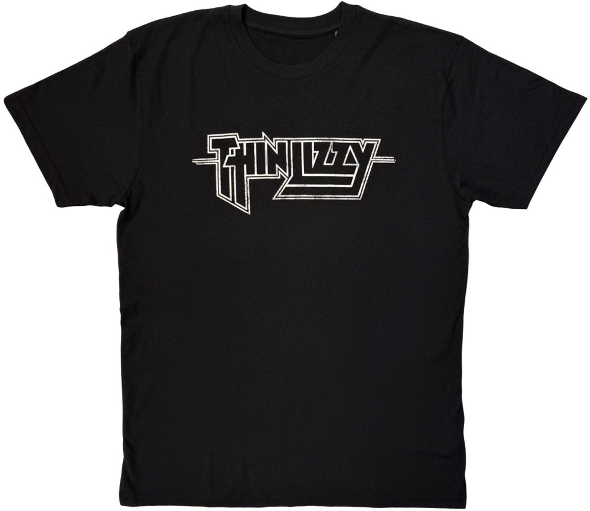 Thin Lizzy - Logo Mono Heren Tshirt - S - Zwart