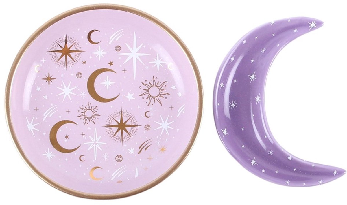 Something Different - Purple Moon Stacking Decoratie schaaltje - Paars