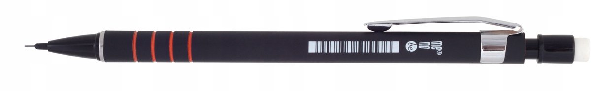 MemoBe Four Lines Automatisch Potlood HB 0,5 mm Zwart met Gum (12 stuks)