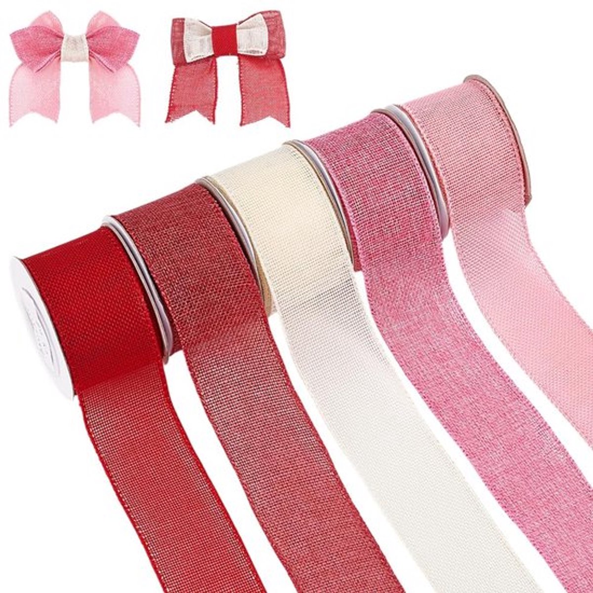 Dailygoody - Draadband - Jute verpakkingstape - Perfect voor Valentijnsdag - 4,5