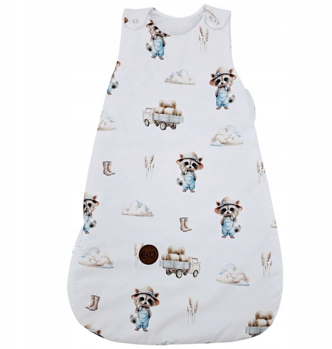 Babyslaapzak 0,5 TOG Boer 40x68 cm - Katoen, gemaakt in Polen