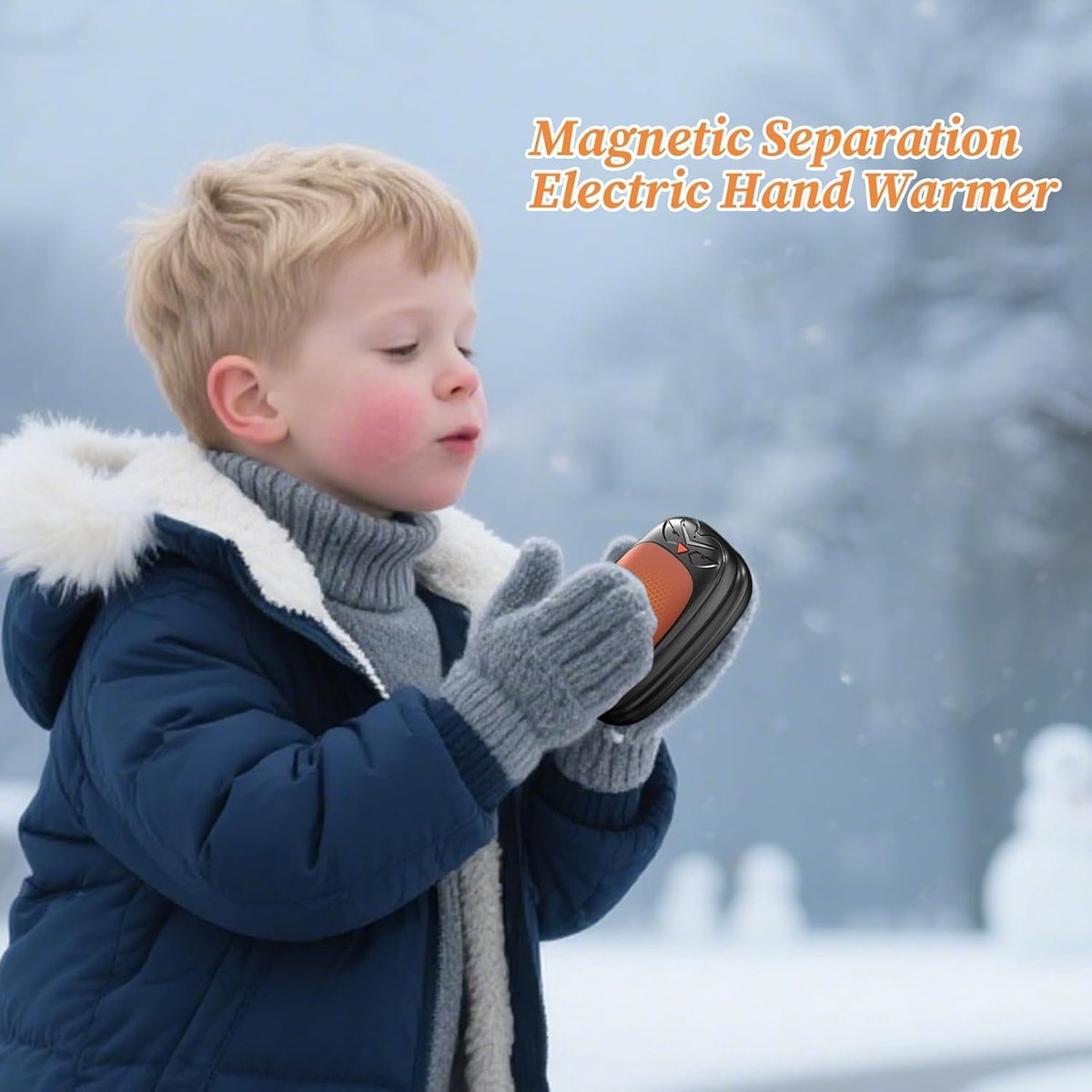 2-in-1 Powerbank en Handwarmer - Handwarmers - Magnetische Handwarmers - Compact en Draagbaar - 2 Stuks — cadeau in Gadgets - foto 5
