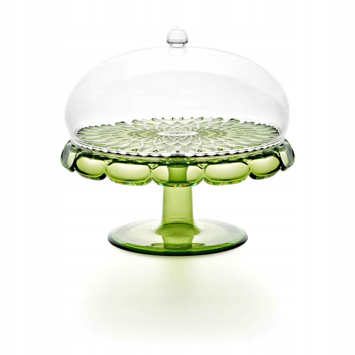 Guzzini Vanity Ronde Serveerschaal met Kap - Waterlelie Groen