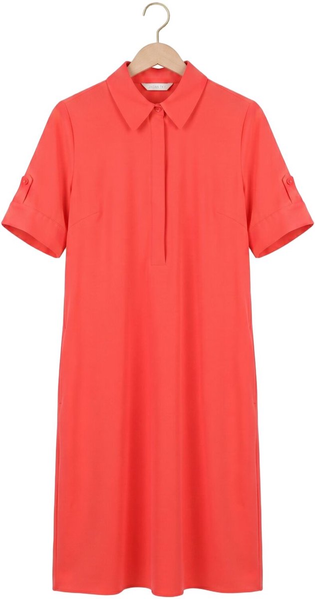 JAPAN TKY Veona Dames - Jurk - Rood - Maat M