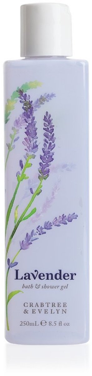 CRABTREE & EVELYN LAVENDER (CRABTREE & EVELYN) LAVENDER BATH & SHOWER GEL DOUCHEGEL 250 ML
