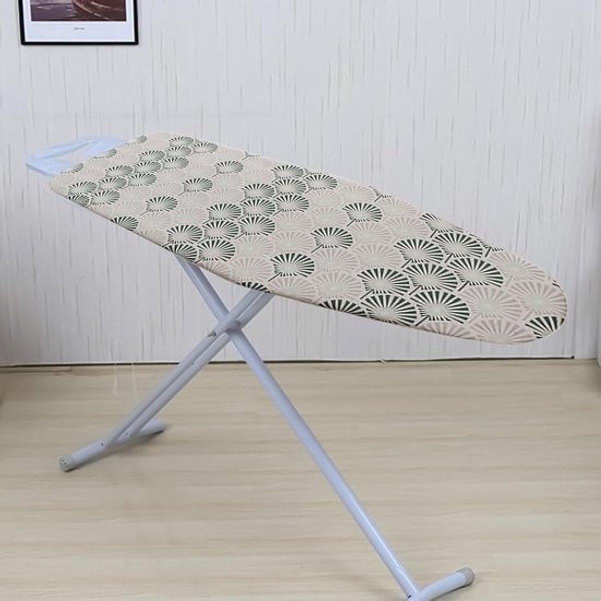 Strijkplankhoes - Strijkhoes Strijkplank - Kreukels Verwijderen - Warmtegeleidende Coating - 120 x 38 cm - Zilver