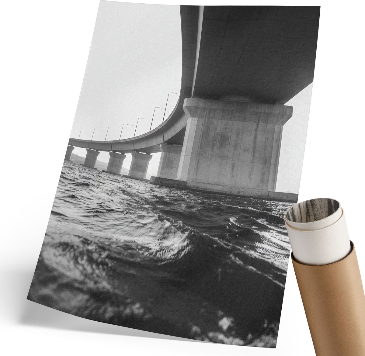 Wallfluent Polycanvas Poster - Natuurlijke Eieren, Fotografie - 297 x 420 mm - Bruin Kunst - Rechthoek - Muurdecoratie - Woonkamer, Slaapkamer, Kantoor - Rustiek