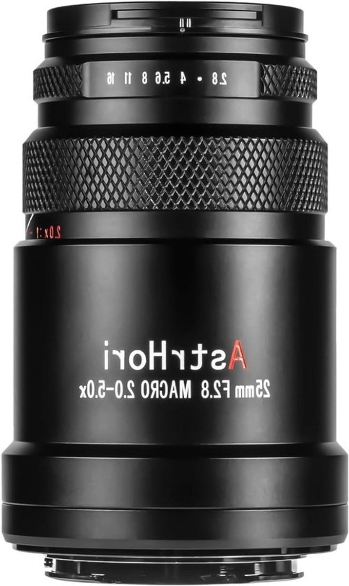 Ultra Macro Lens - Close-up Lens - Gedetailleerde Fotografie - 2-5x Vergroting - 25 mm - Zwart