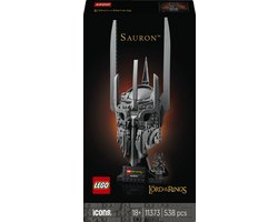 LEGO Icons The Lord of the Rings: De Helm van Sauron Bouwpakket voor Volwassenen en Woondecoratie 11373