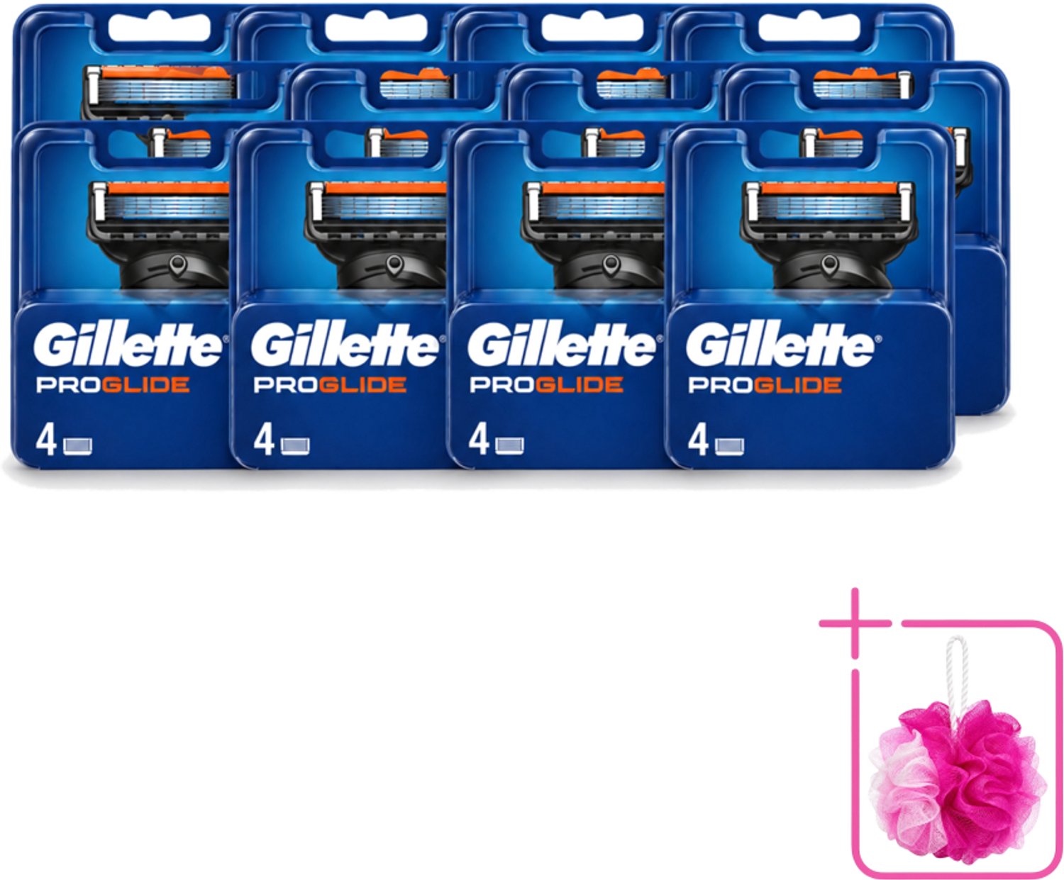 12 x Gillette - Fusion5 ProGlide – Scheermesjes – Navulmesjes – 4 Mesjes - Bulkverpakking - Scheermesjes - Scheren
