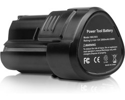 ASUNCELL WA3503 3000mAh 12V Battery Replacement for Worx WA3503 WA3504 WA3505 Wireless Power Tool Battery - ShopVlot