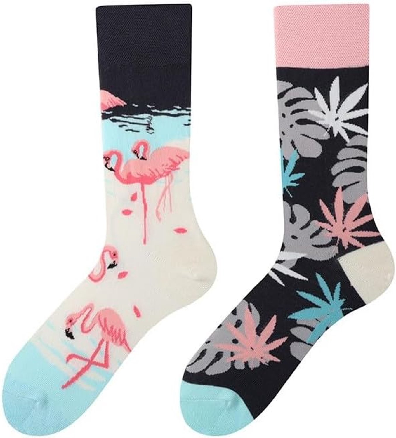 Grappige Sokken Voor Dames En Heren Unisex Veel Motieven Dieren Eten Fruit Sport Kunst Van Katoen Cadeau Asymmetrische Patronen Links En Rechts