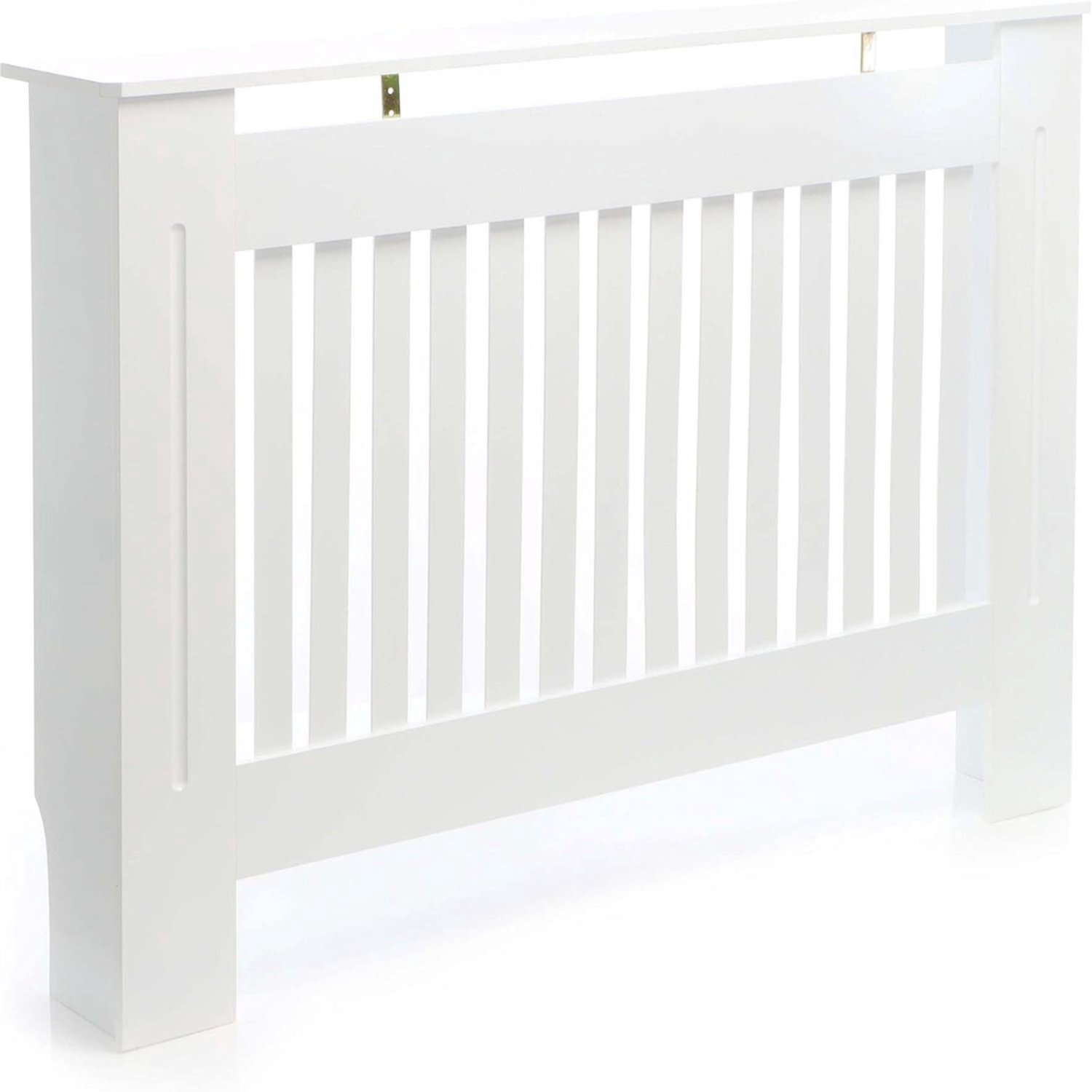 SAVI® Radiatorbekleding - Radiatoromkasting - Radiatorombouw - Wit - ‎112cm x 19cm x 82cm