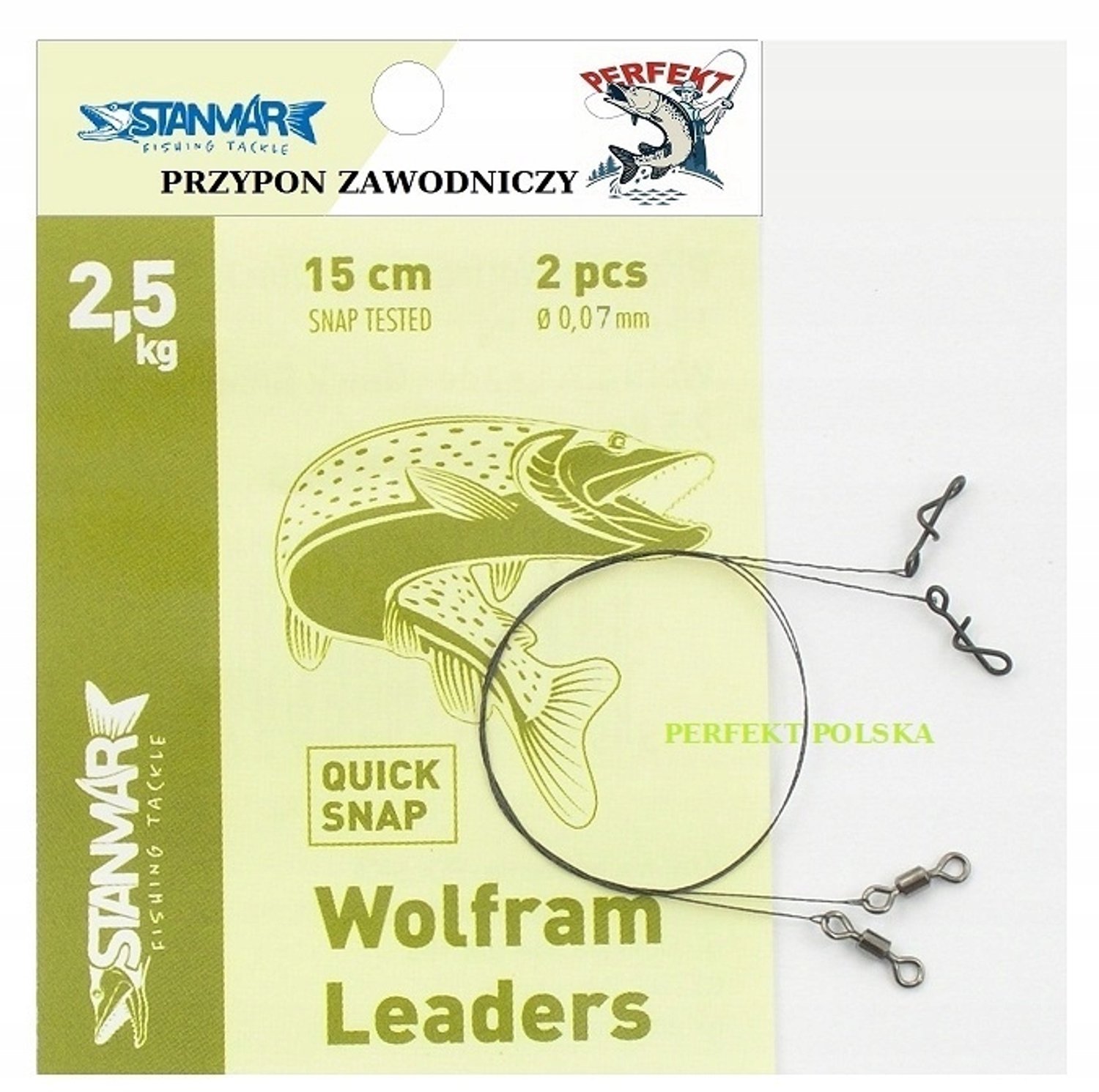 Merkloos Wolfram Haspel 15cm 2.5kg Quick Snap - 2 Stuks