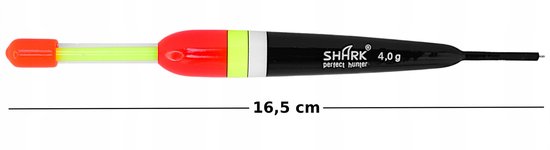 SHARK Doorvoerspoeler van Balsa 4,0g / 16,5cm - Topkwaliteit — afbeelding 4