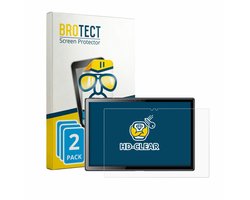 BROTECT - Screenprotector voor Byybuo A10 - Folie Beschermfolie transparant 2 Stuks