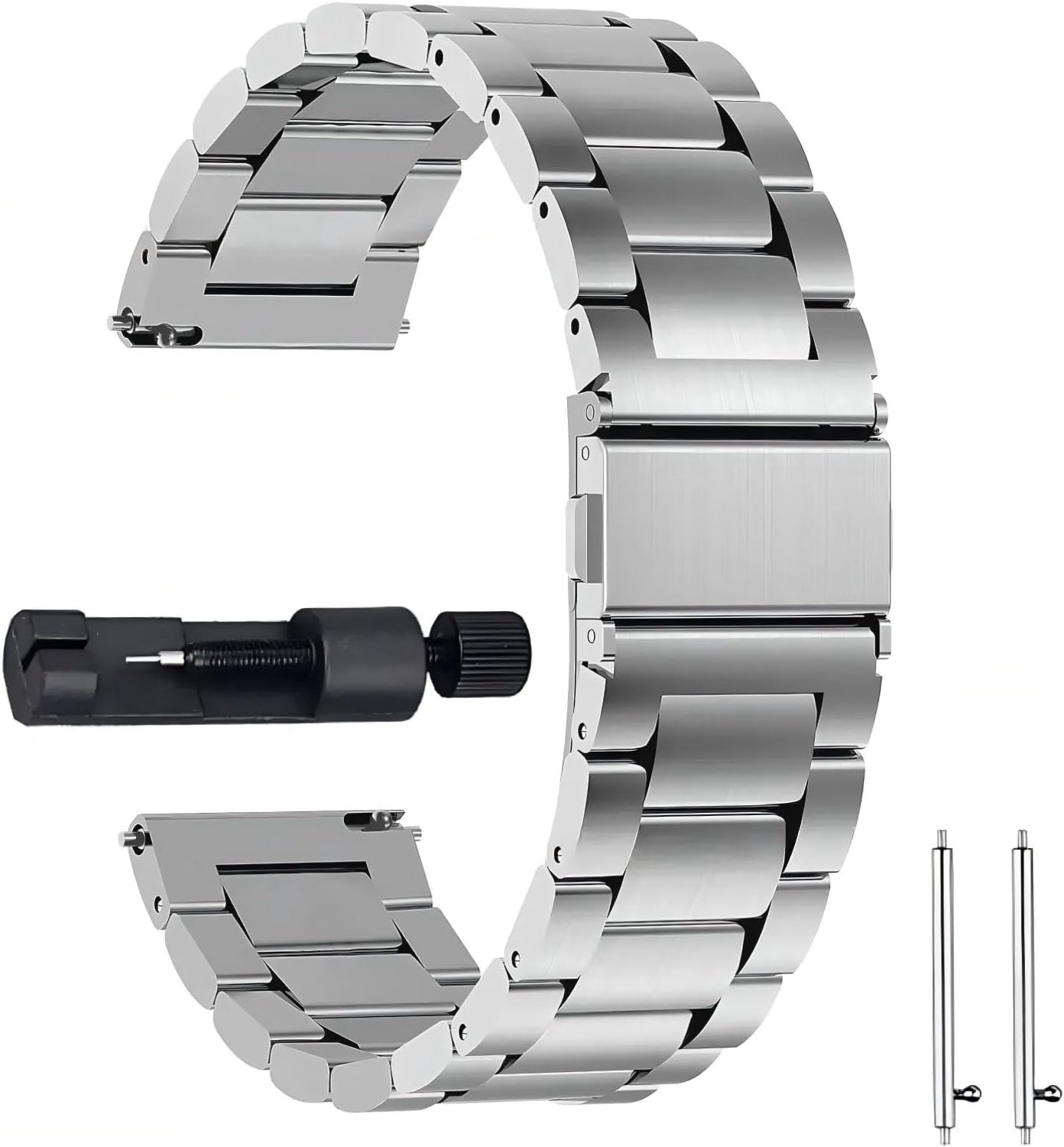 22 mm armband voor Suunto 5 Peak/9 Peak/Vertical/Race S, metalen roestvrij stalen vervanging voor heren en dames, horlogeband voor CMF by Nothing Watch Pro/Pro2