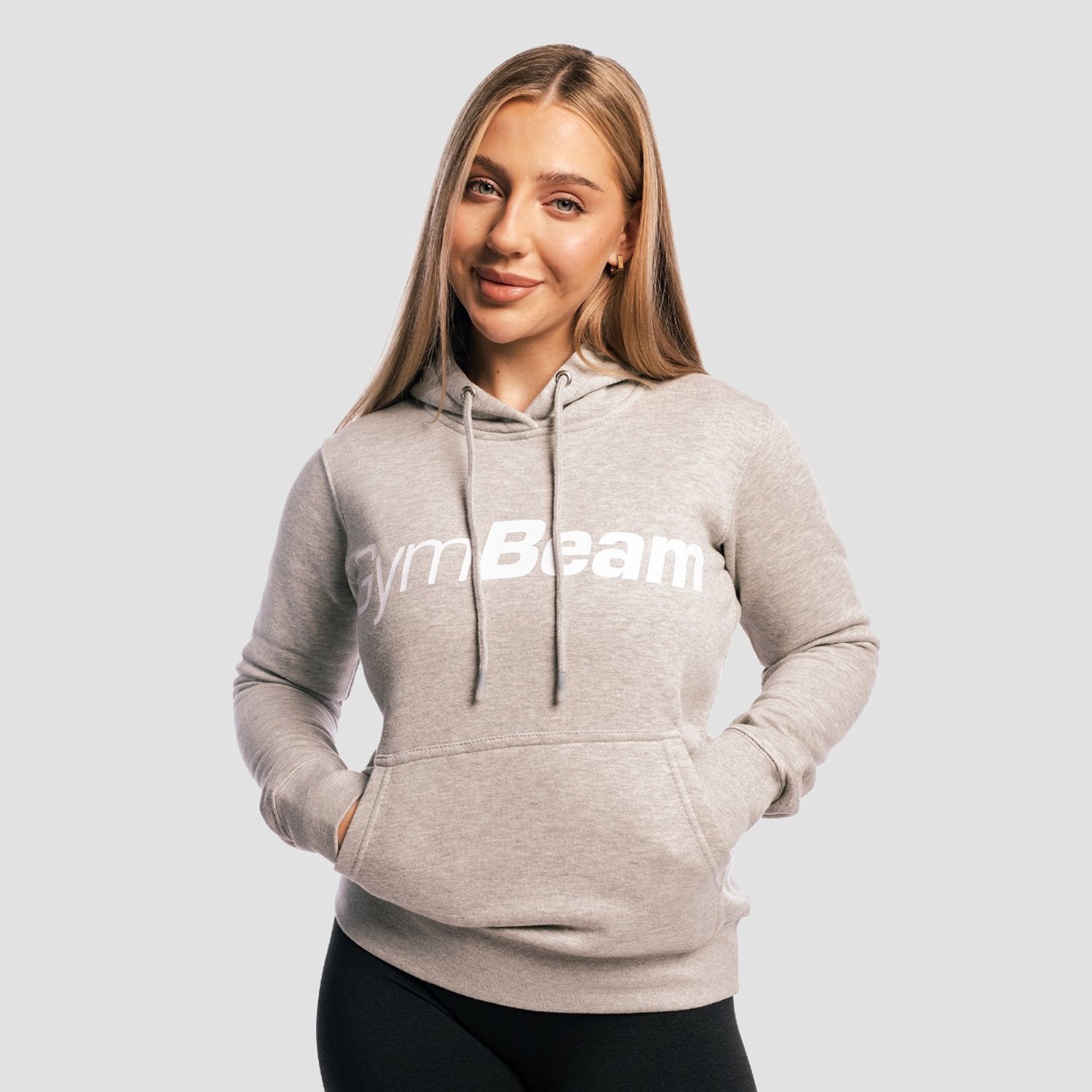GymBeam Women's Athlete Hoodie Grijs M