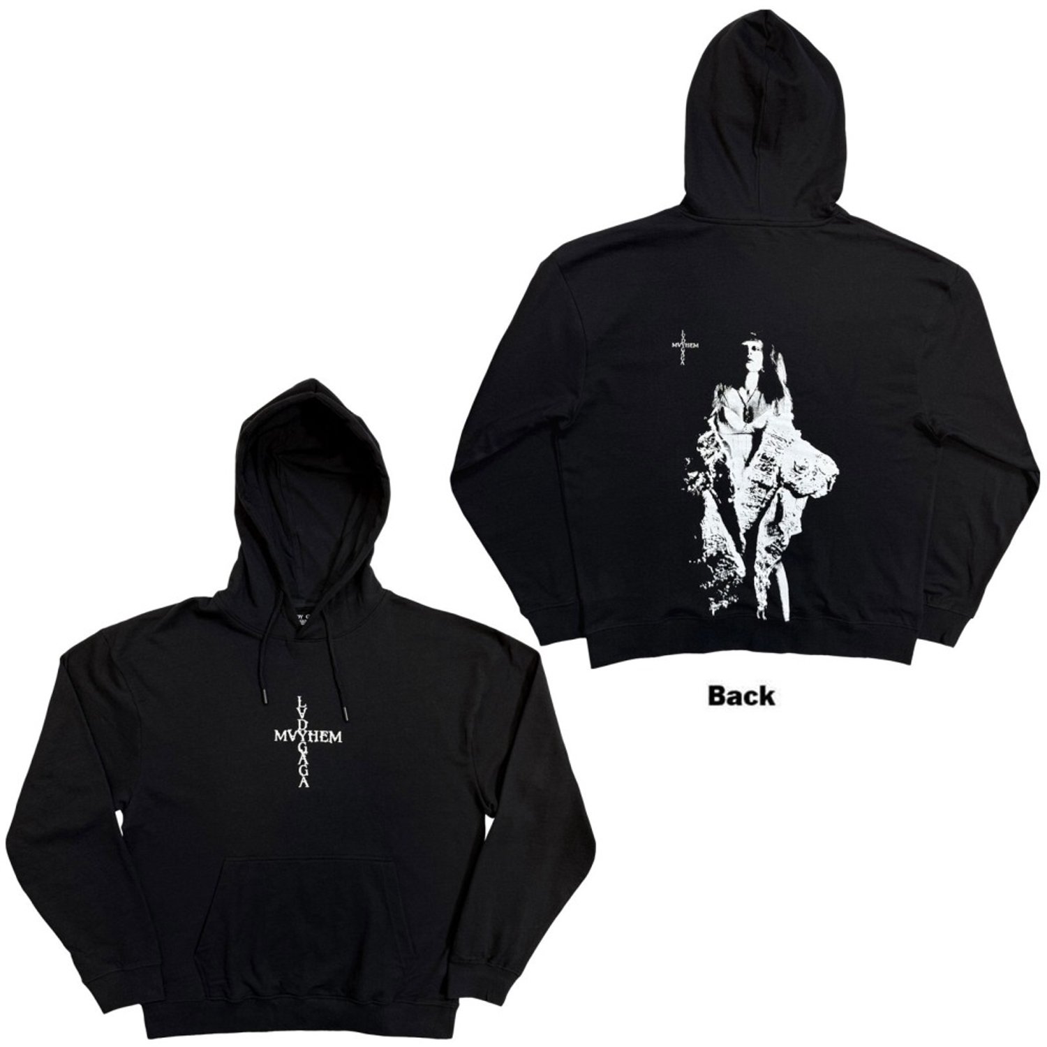 Lady Gaga - Mayhem Hoodie/trui - L - Zwart