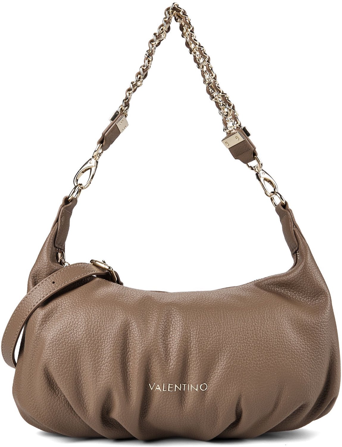 VALENTINO schoudertas Lena Hobo Bag Taupe bruine