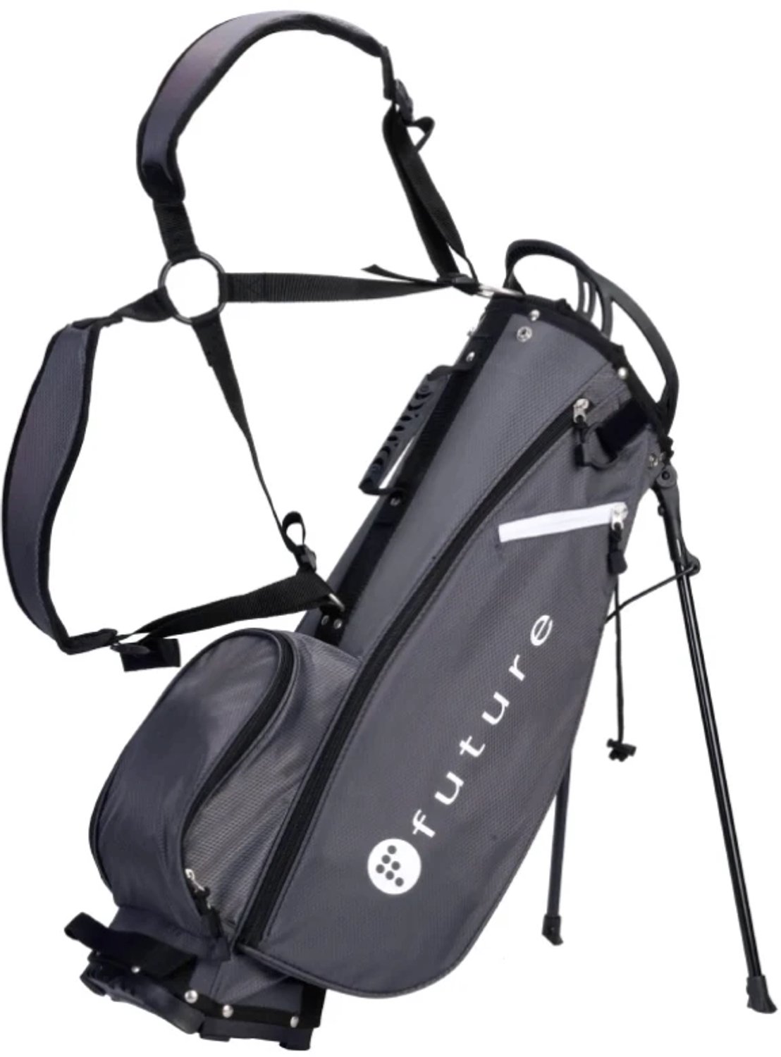 FastFold Future Junior Standbag 2026 (Unisex 8-10 Jaar) - Grijs