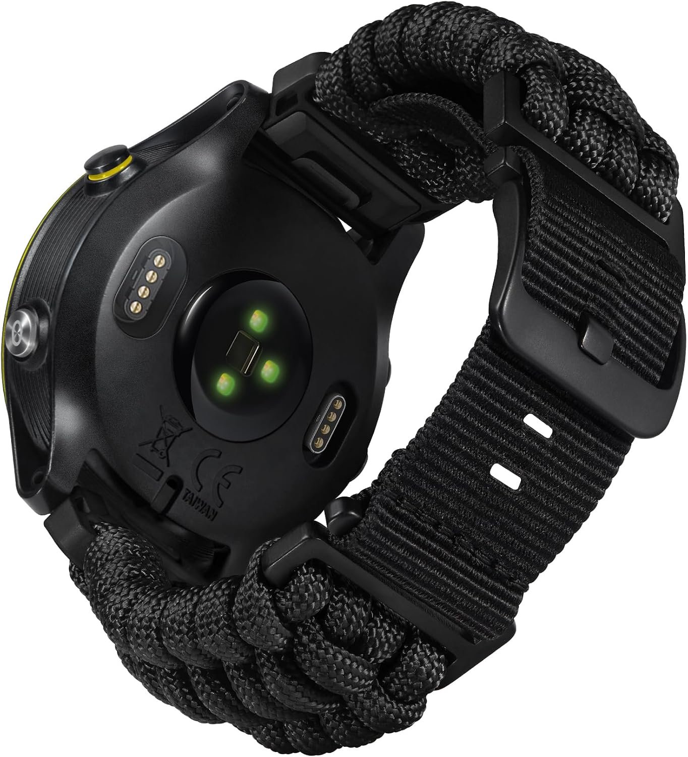 BINLUN Compatible with Garmin Band 20mm 22mm 26mm, Heavy Duty Military Paracord Braided Sport Nylon Watch Bands - ShopVlot