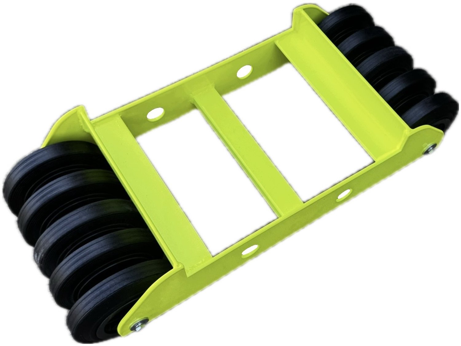 Merkloze Wielrol voor Autotransport - 1200kg - Neon Geel - 16cm