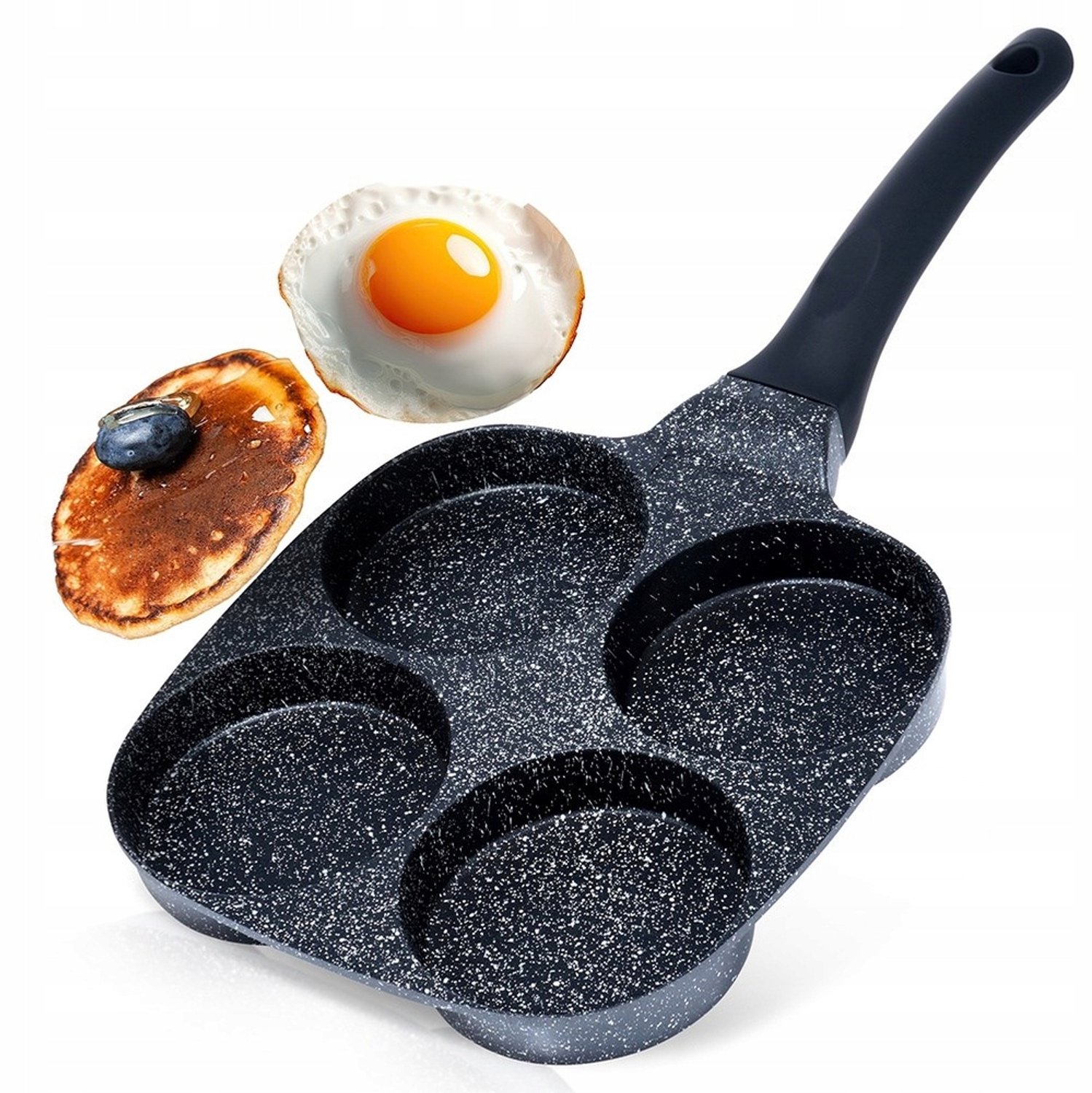 Granieten Koekenpan voor Gebakken Eieren, Pannenkoeken & Pancakes