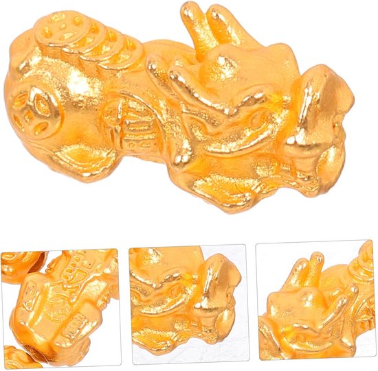 15 Stuks Delige Gouden Pixiu Feng Shui Spacer Kralen Duurzame Metalen Chinese Amulet Kralen met Grote voor Armbanden Kettingen DIY Sieraden Maken — afbeelding 3
