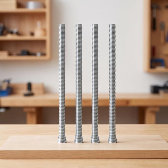 4 Stuks Delige Veerbuigers voor Metalen Buizen Geschikt voor Koperen Messing Aluminium Stalen Leidingen Compact Ontwerp Nauwkeurig Buigen in Krappe Ruimtes — afbeelding 4
