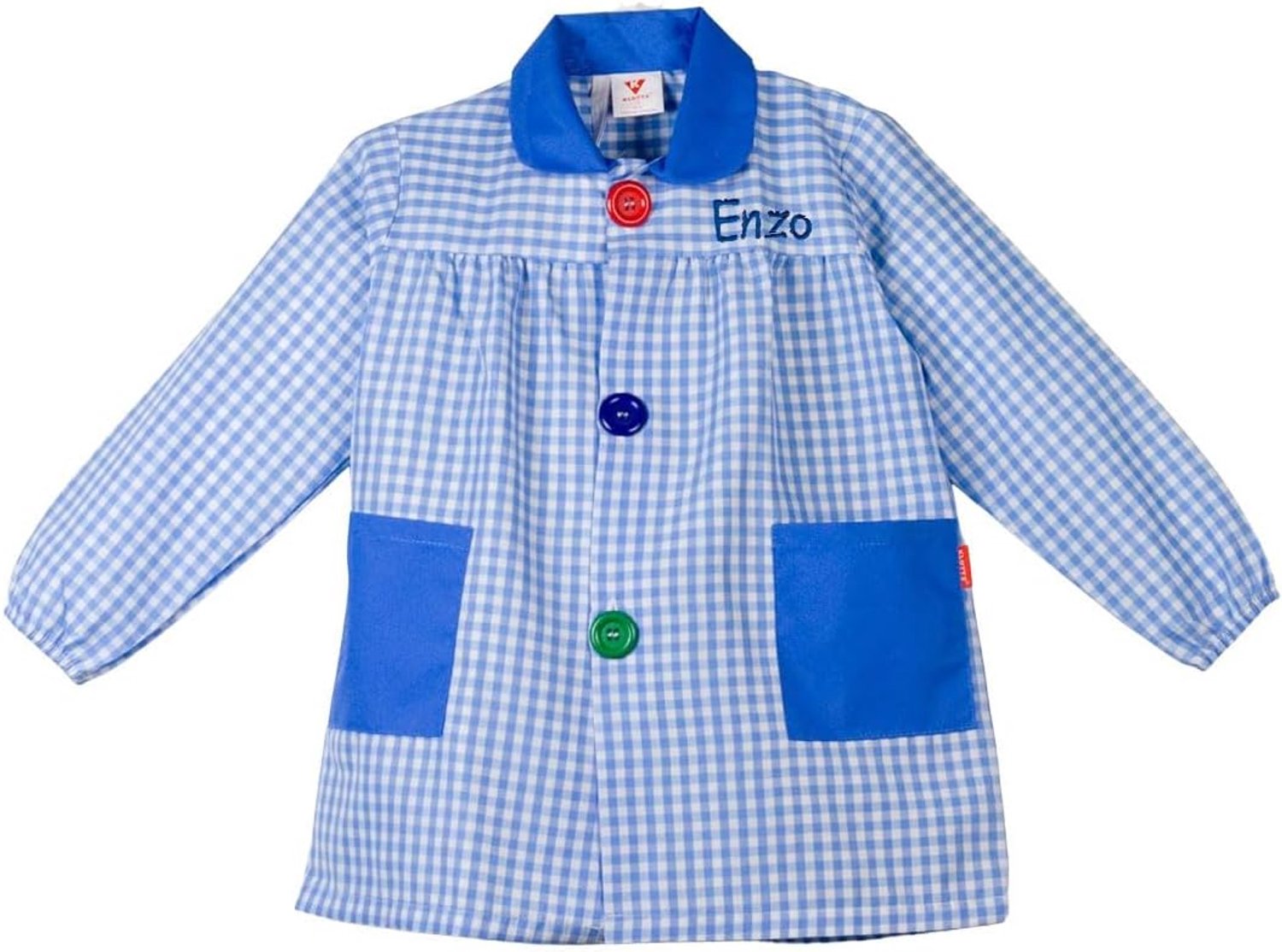 Babi College Geborduurd met Naam - Blauw - Medium - Persoonlijk en uniek - ShopVlot