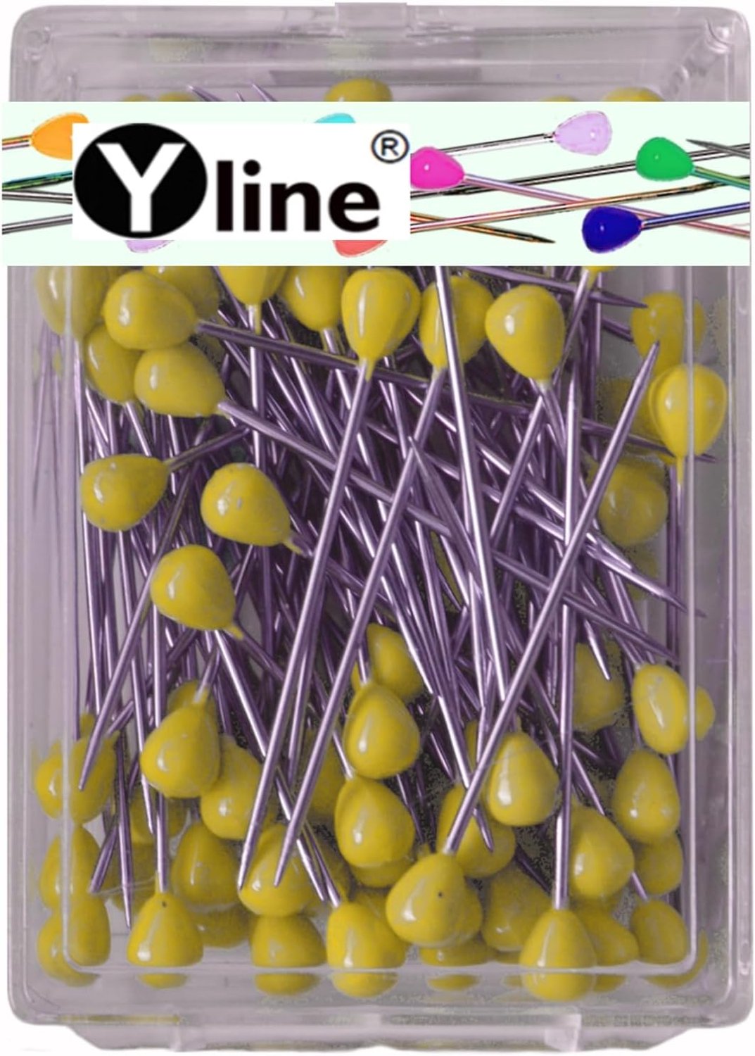 Muurschroeven 100 stuks - Gele plastic kop - 60 mm lang - Ideaal voor wanddecoratie - ShopVlot