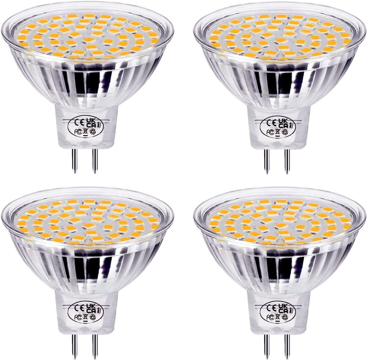 LED Spot - Wit - Ø 5 x 4,8 cm - Vervangt 40W Halogeenlampen - Voor Binnengebruik