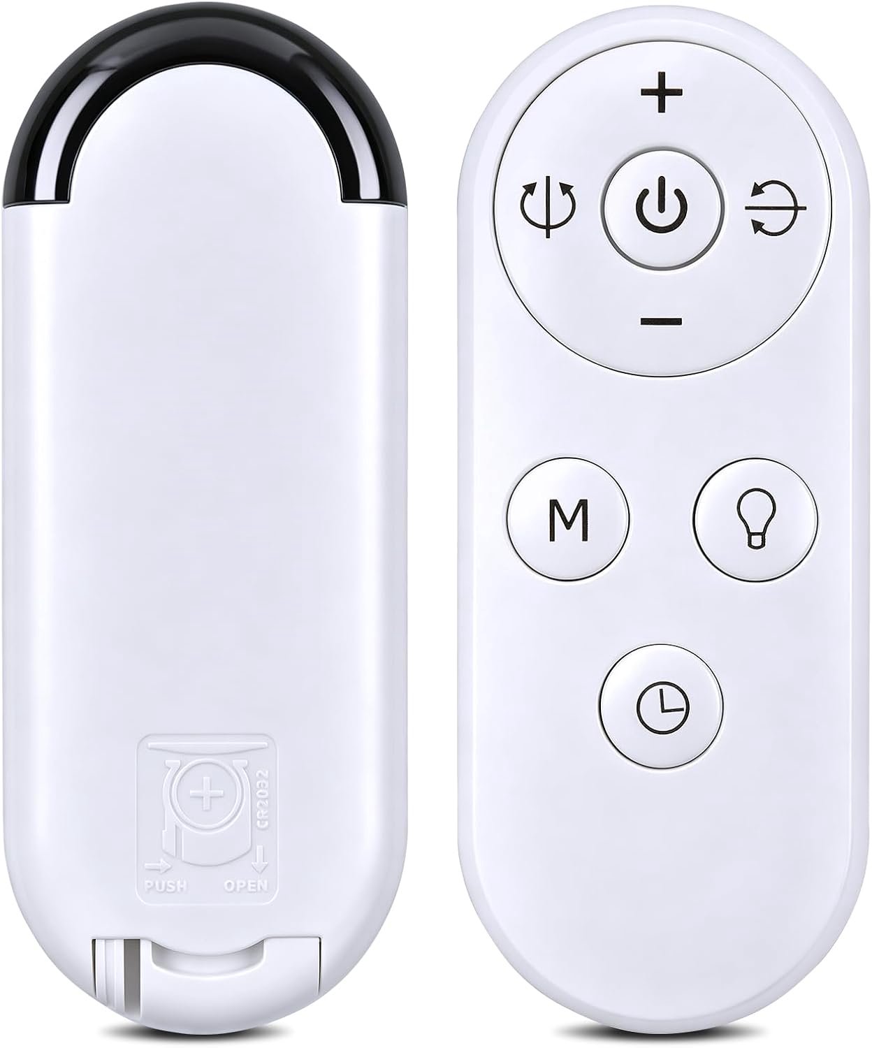 Vervangende afstandsbediening voor SwitchBot USB tafelventilator - witte uitvoering - geen programmeren nodig - ShopVlot
