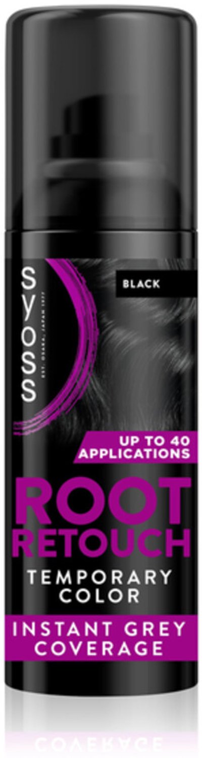 Syoss - Root Retoucher Black - 18 x 120 ml - Voordeelverpakking