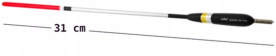 Verstelbare Balsa Waggler Dobber 5.0+3.0g - 31cm — afbeelding 4