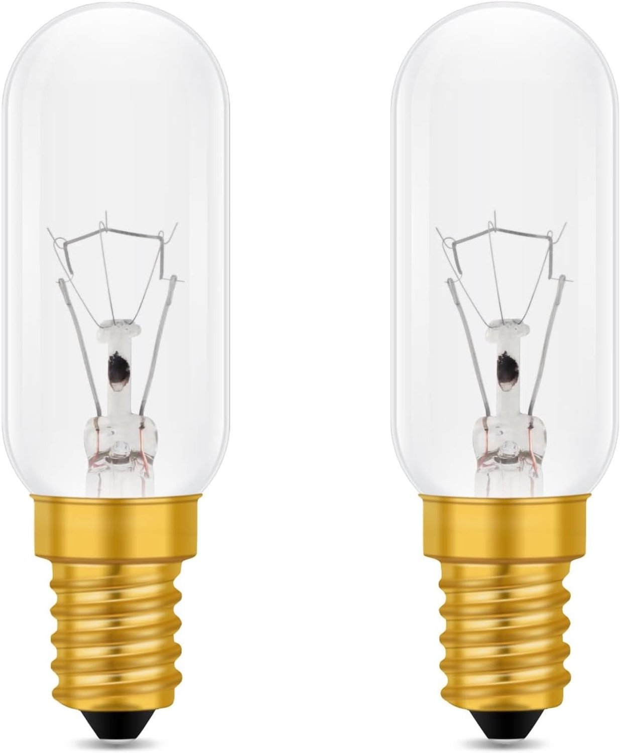 Dimbare E14 LED Lamp 40W Warm Wit 2700K voor Afzuigkap, Keukenverlichting en Naaimachine, 400 Lumen, 2 Stuks