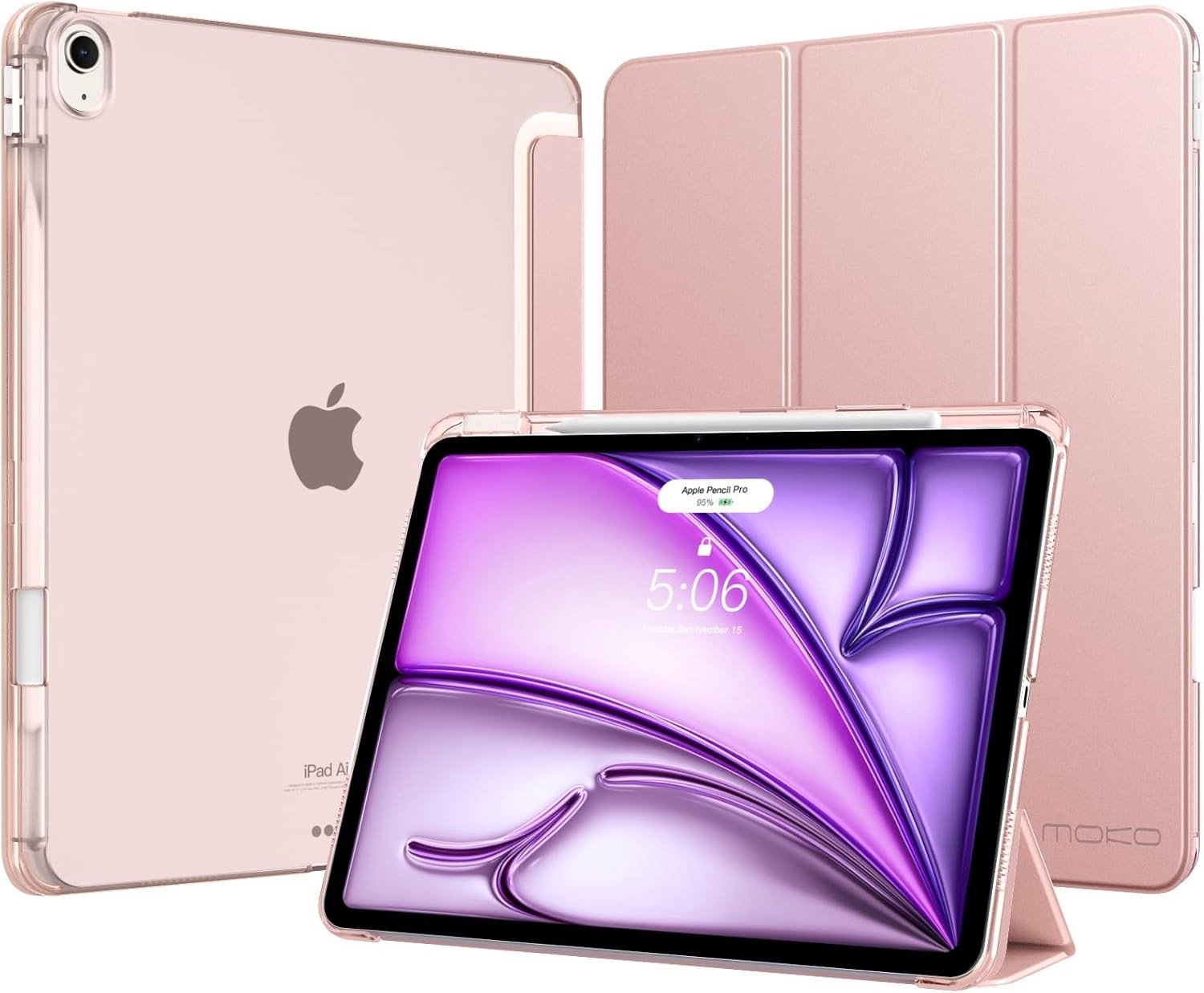 iPad Air 13-Inch Hoes met Houder voor Pencil - Bescherming, Stijl en Functionaliteit voor 2024/2025/2026
