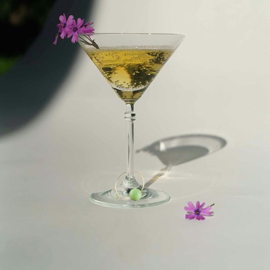 200 Stuks Gouden Wijn Glasmarkeerders Herbruikbare Ringen voor Drinkglazen Unieke Hangers voor Bruiloften Feestdecoratie Universele Drinkglas Identificatie voor Partijen — afbeelding 4