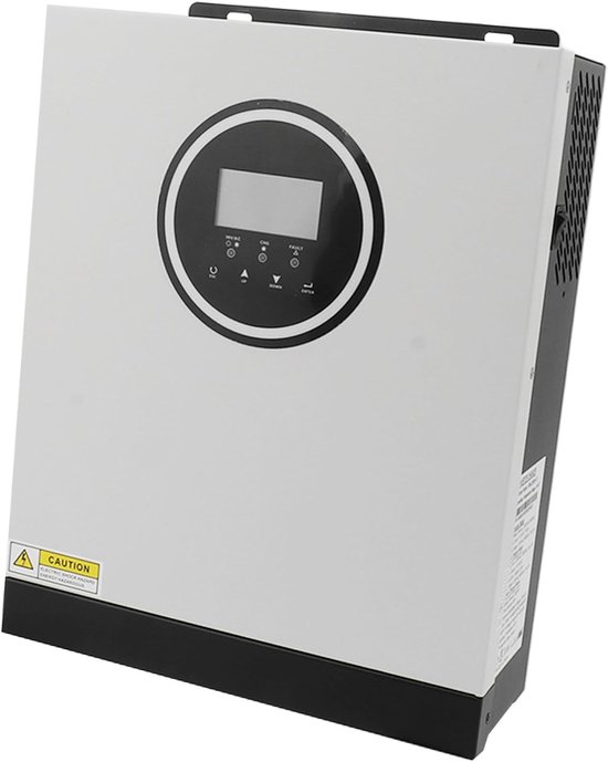 lyrlody Hybride Omvormer Aluminium Zuivere Sinusgolf Zonne-omvormer Oplader 1800W 230V AC LCD-scherm voor Thuisschool Straatbewaking met 12V Batterijgeneratorhulpprogramma — afbeelding 4