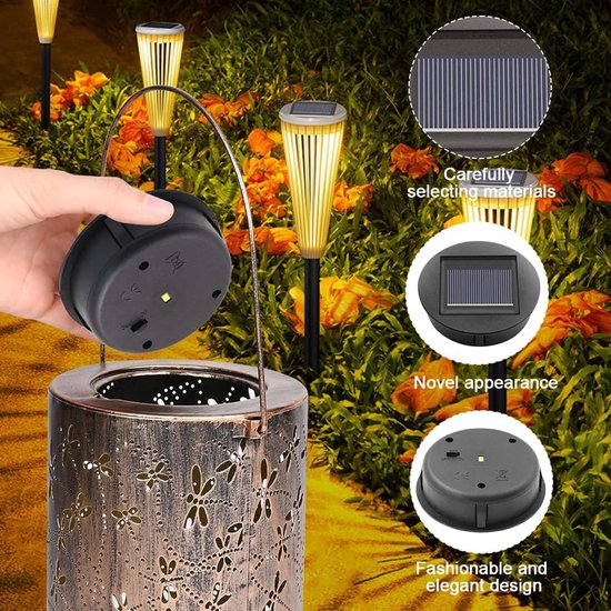 6 stuks reserveonderdelen op zonne-energie, 8 cm, vervangende solarlampen met ledlampen, waterdicht, zonneverlichting, zonnepaneel, reserveonderdeel voor zonnelamp, tuin, buiten, doe-het-zelf — afbeelding 2