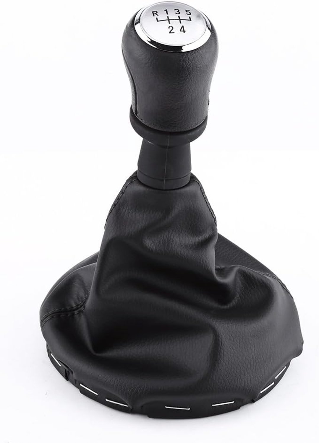 5 versnellingspookknop, auto versnellingspookknop handleiding 5 versnellingen Stok Gaiter Pookknop Kit voor T5/T6 (2003-2011)
