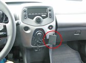 Brodit ProClip houder geschikt voor Citroën C1 - Peugeot 108 - Toyota Aygo 2014 - Angled mount