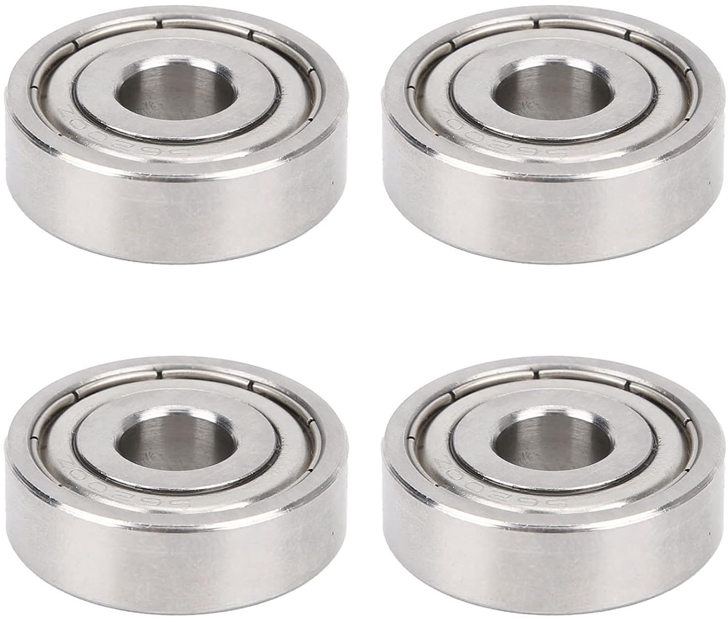 Chrees Mini-lagerset van roestvrij staal, duurzaam, dubbel afgeschermd, S6200ZZ voor industriële productie