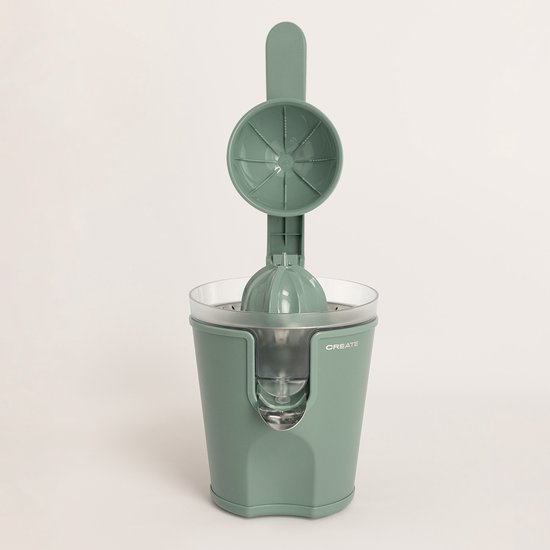 CREATE - Elektrische citruspers met hendel, 100 W - Salie - JUICER PRESS STUDIO van CREATE — afbeelding 2